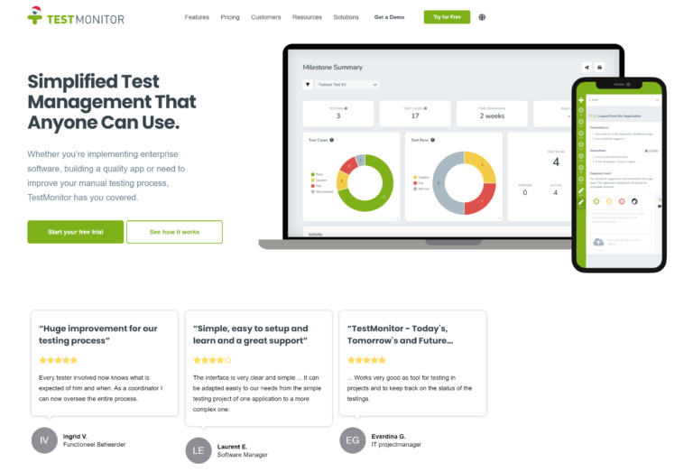 TEST MONITOR