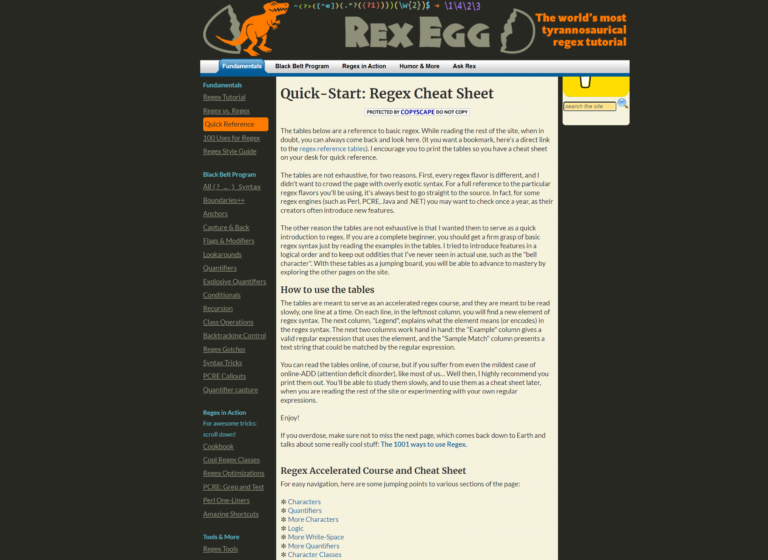 regex-cheetsheet
